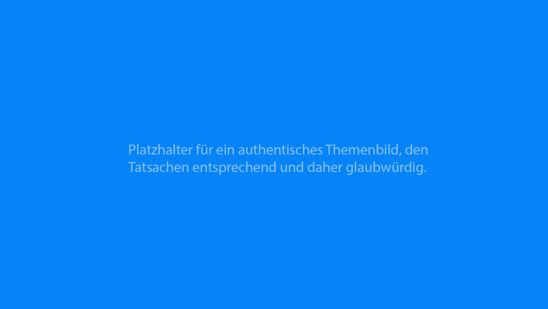 Platzhalter Platzhalter